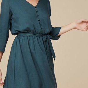 Amour Vert Green Long-Sleeved Dress